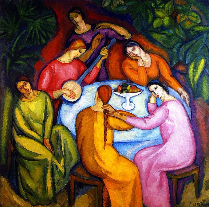 The Lovers’ Chronicle 5 July – when – art by Saint George Hare – André Lhote – birth of Jean&nbsp;Cocteau